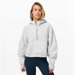 LULULEMON | scuba half zip cropped sweater